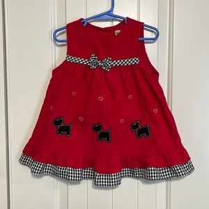 Rare Editions Christmas Dress 24 months